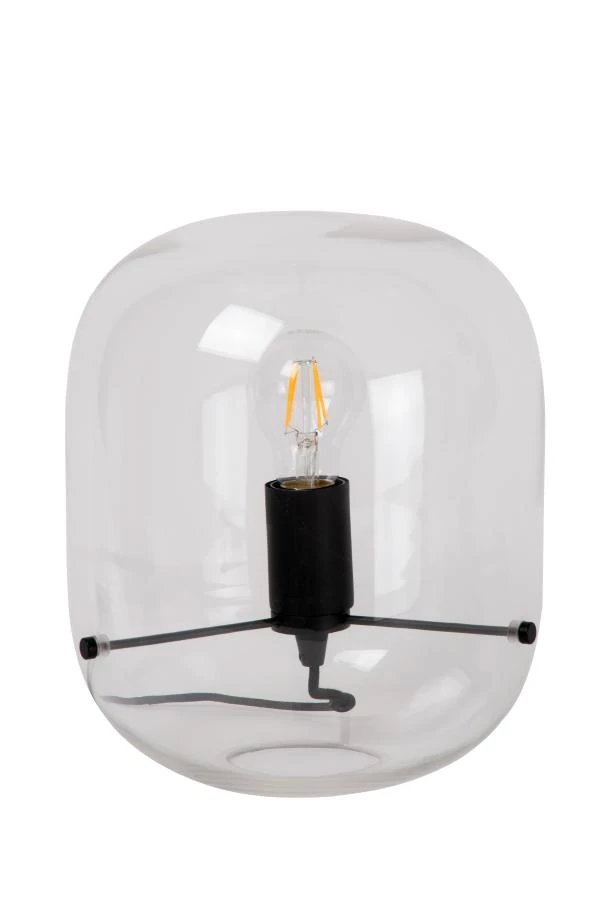 Lucide VITRO - Lampe de table - 1xE27 - Transparent - éteint